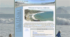 Desktop Screenshot of cayucosbythesea.com