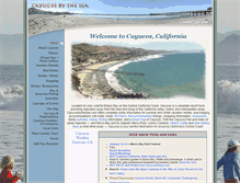 Tablet Screenshot of cayucosbythesea.com